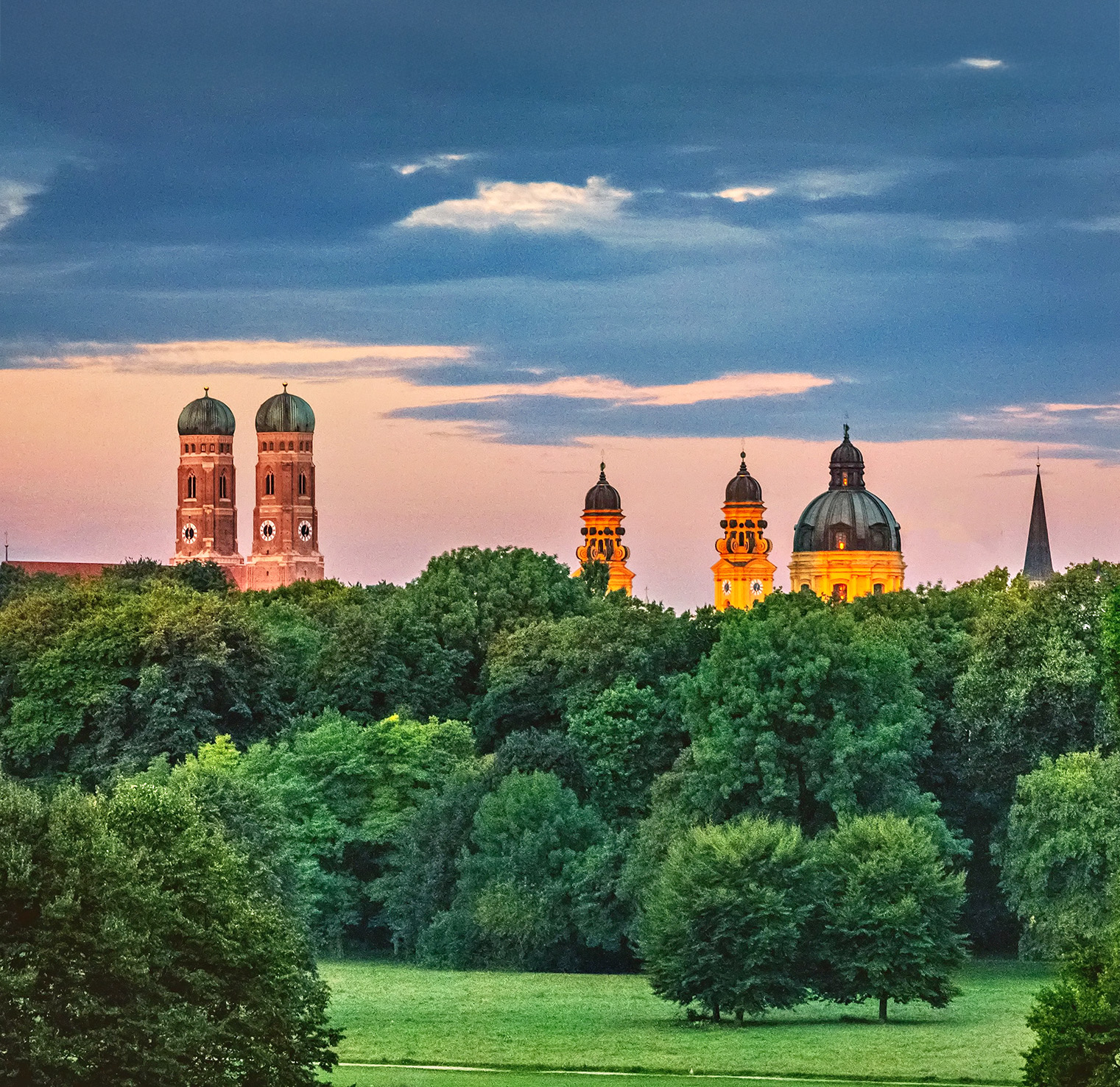 Foto von München, quadratisch